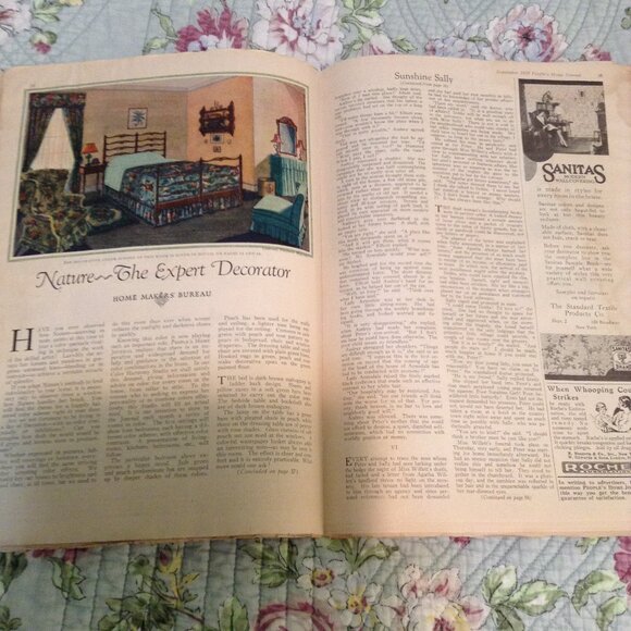 ORIGINAL People's Home Journal, September 1929 1920s '20s Magazine - Picture 3 of 4